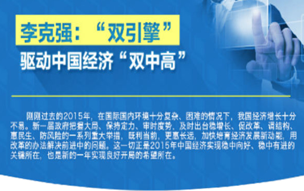 李克强：双引擎 双中高